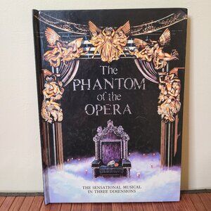 Rare The Phantom of the Opera Pop-Up Book In Three Dimensions 1988